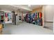 Unfinished basement with lots of storage and potential for customization to suit your needs at 16197 Paris Way, Brighton, CO 80602