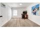 Bedroom with bright natural light and an office area with a desk setup at 978 S Salida St, Aurora, CO 80017