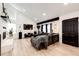 Spacious living room featuring a vaulted ceiling and a cozy seating area, offering a comfortable living space at 978 S Salida St, Aurora, CO 80017