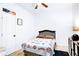 Comfortable bedroom with sports-themed decor at 15468 W 50Th Pl, Golden, CO 80403