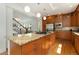 Spacious kitchen featuring a large island with granite counters, stainless appliances, and ample cabinet space at 2856 Shadow Lake Rd, Lafayette, CO 80026