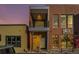 Unique exterior of a commercial and residential building with a second story balcony at 4258 Tennyson St, Denver, CO 80212