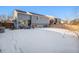 Large backyard with plenty of space for outdoor activities at 3738 Rosewalk Ct, Highlands Ranch, CO 80129