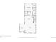 First floor plan showing kitchen, living room, dining room, entry, and stairs dimensions at 3379 Cranston Cir, Littleton, CO 80126