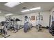 Well-equipped fitness center with cardio and strength machines at 1950 N Logan St # 102, Denver, CO 80203