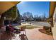Comfortable outdoor patio setting with seating area offering neighborhood view and space for relaxation and entertaining at 4967 E Lake Ave, Centennial, CO 80121