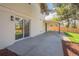Extended concrete patio for outdoor entertaining, with a covered porch at 11383 W 28Th Ave, Lakewood, CO 80215