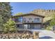 Modern two-story home featuring a balcony and well-maintained landscaping at 424 Peery Pkwy, Golden, CO 80403