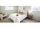 Well-lit bedroom with light walls, stylish decor, and an inviting feel, staged for comfort at 3322 Simms St, Wheat Ridge, CO 80033