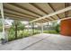 Spacious covered patio overlooking a lush backyard at 3322 Simms St, Wheat Ridge, CO 80033