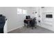 Home office featuring built-in shelves and natural light at 4715 E 127Th Dr, Thornton, CO 80241