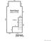 Floor plan featuring a roof deck, stairwell, and utility area at 1615 Julian St # 102, Denver, CO 80204