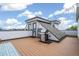 Spacious rooftop deck with fire pit and grill at 1615 Julian St # 102, Denver, CO 80204