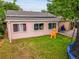 Backyard featuring lawn and partially finished exterior at 7751 Niagara St, Commerce City, CO 80022