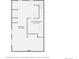 Floor plan showing basement with measurements 21'5