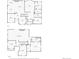 Two-story home floor plan showing layouts of the basement and first floor including room dimensions at 1590 Longview Cir, Monument, CO 80132