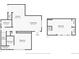 Floor plan showcasing the layout of the home's living spaces, bathrooms, and bedrooms at 1922 E 18Th Ave, Denver, CO 80206