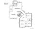 Upper level floor plan featuring bedrooms and balcony at 580 Eagle Nest Ct, Golden, CO 80401