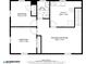 Upstairs floor plan featuring two bedrooms, bathroom, utility room, and recreation area at 160 Northglenn Dr, Northglenn, CO 80233