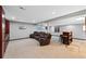 Finished basement provides a wet bar and seating area perfect for entertaining at 5775 S Pagosa Way, Centennial, CO 80015