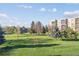 Scenic view featuring the well-maintained grounds and lush landscaping that surrounds the building at 13631 E Marina Dr # 201, Aurora, CO 80014