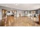 Finished basement with a gym, wet bar, and living area at 24140 Us Highway 40, Golden, CO 80401