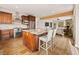 Modern kitchen featuring a center island, stainless steel appliances, and an open layout at 24140 Us Highway 40, Golden, CO 80401