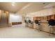 Finished basement with a bar and plenty of seating at 18981 E Belleview Pl, Centennial, CO 80015