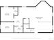 Lower level floor plan showing recreation room and other rooms at 18981 E Belleview Pl, Centennial, CO 80015