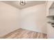 Cozy dining area featuring wood floors and natural lighting at 7665 E Eastman Ave # 111A, Denver, CO 80231