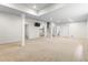Spacious finished basement with carpeted floors, recessed lighting, and access to other rooms at 3529 Xanthia Ct, Denver, CO 80238
