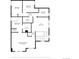 Second floor plan showing bedrooms, bathrooms, a loft, laundry room and walk in closet at 3529 Xanthia Ct, Denver, CO 80238