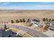 Aerial view of a home on a corner lot with well-maintained landscaping at 4939 Silver Feather Cir, Broomfield, CO 80023