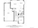 Floorplan of main level living, kitchen, dining, and garage at 676 Fossil Bed Cir, Erie, CO 80516