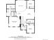 Floorplan of second-floor primary bedroom, bath, laundry, and other bedrooms at 676 Fossil Bed Cir, Erie, CO 80516