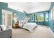 Spacious bedroom with vaulted ceilings, bay window, and ample natural light at 1473 E 130Th Dr, Thornton, CO 80241