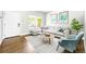 Bright living room featuring modern decor, stylish furniture, and natural light at 1248 Button Rock Dr, Longmont, CO 80504
