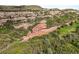 Beautiful mountain landscape, greenery, and rock formations at 9650 S Cougar Rd, Littleton, CO 80127