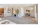 Inviting entryway with neutral tones, stylish accents, and access to living spaces at 11402 W 17Th Pl, Lakewood, CO 80215