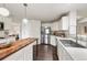 Modern kitchen featuring stainless steel appliances and a bright, open layout at 650 Olympia Ave, Longmont, CO 80504
