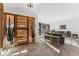 Bright and airy entryway with modern wood door and tile floors at 3739 E 26Th Avenue Pkwy, Denver, CO 80205