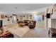 Spacious finished basement with a comfortable seating area at 2409 S Halifax Way, Aurora, CO 80013