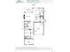 First floor plan displays an open concept layout with 5 bedrooms and 4 baths at 8844 Moonshimmer Trl, Littleton, CO 80125