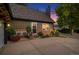 Charming home with welcoming front porch, lovely landscaping, and beautiful entry way at 8691 Bluebunch Ct, Parker, CO 80134