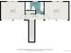 Second-floor plan displaying the arrangement of the bedrooms, bathrooms, and common areas at 8691 Bluebunch Ct, Parker, CO 80134