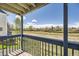 Relax on the balcony with views of the open space and walking path at 1351 S Cathay Ct # 102, Aurora, CO 80017
