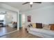 Bright bedroom with generous space and natural light at 1050 N Lafayette St # 408, Denver, CO 80218