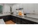 Stylish kitchen featuring ample counter space and modern appliances at 25312 E Glasgow Pl, Aurora, CO 80016