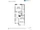 Floor plan showcasing the primary bedroom, bedroom 2, and laundry room layout at 1727 W 166Th Ave, Broomfield, CO 80023