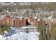 Panoramic aerial view of resort featuring mountain landscape and ski slopes at 645 S Park Ave # 302, Breckenridge, CO 80424